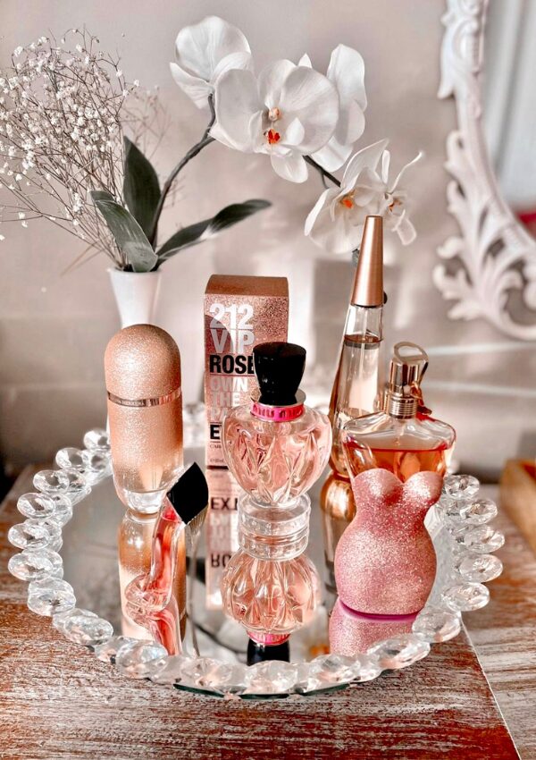 chic perfume organizer