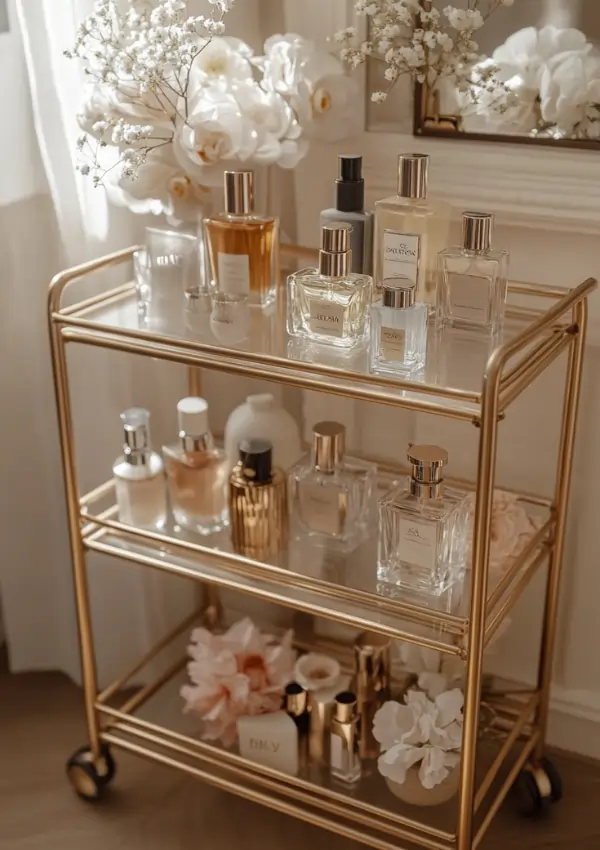 perfume storage ideas