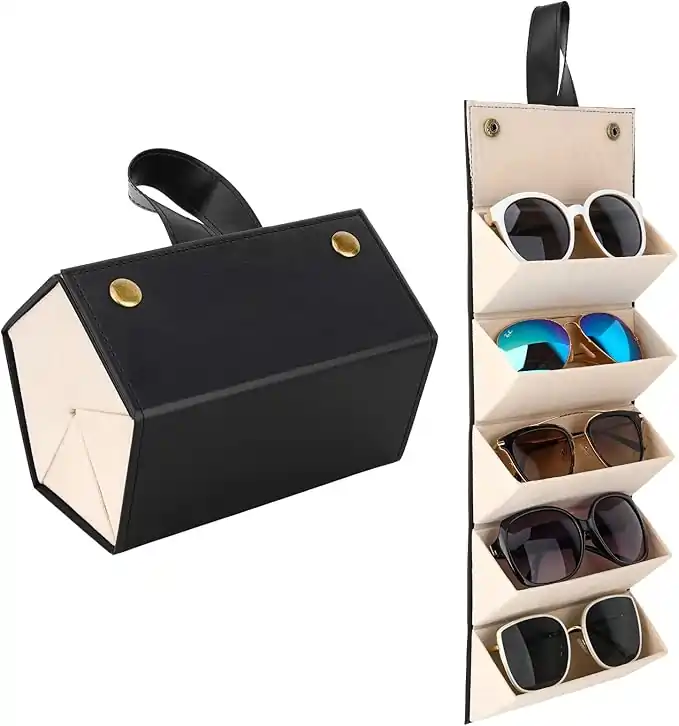 how to organize sunglasses