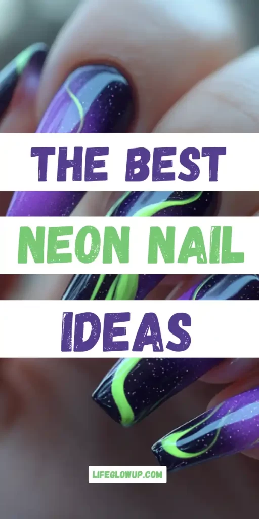 neon nail ideas    