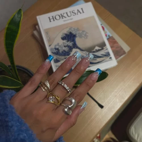 blue nail ideas