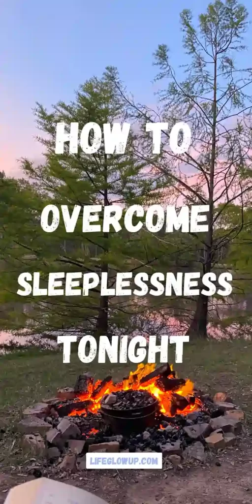 how to overcome sleeplessness