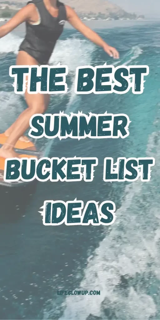 summer bucket list ideas