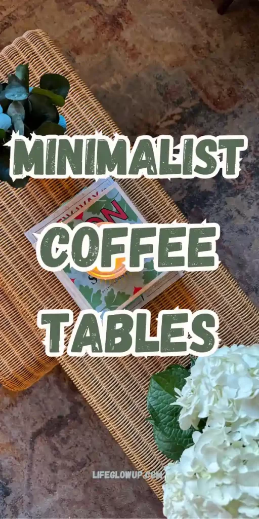 minimalist coffee tables         